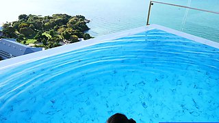 Bubble butt Thai GF first time anal fuck