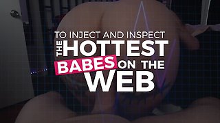 Gizelle gave her trainer a sloppy blowjob before getting fucked in the gym POV