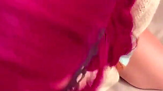 Masked Redhead Sucks Big Cock