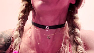 POV Wrestling with Breast in Your Face and Titty Fuck Ending with Mars Solo