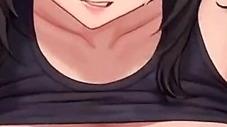 Cute Anime Girls Showing Boobs. Ai Animation
