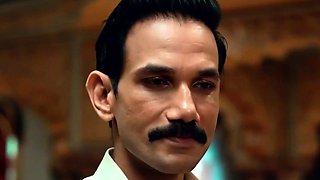 Indian pair celebrating their anniversary inside bedroom