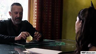 UNSPOILED TABOO Insatiable Step Stepdaughter Booty-fucked By Faux Spouse In Front Of Step Daddy - Jane Wilde And Dante Colle