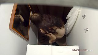 Brunette Slut Moans as She Gets Fingered Hard