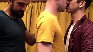 DILFs share stepsons hungry hole