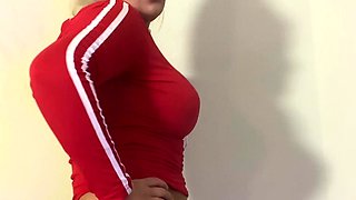 Blonde emo amateur solo masturbation
