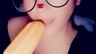 I Gave This Video to My Lesbian 47f Gym Coach with Me Playing with My Pussy Seducing Her