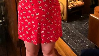 Great Big Boobs On Masturbating Redhead