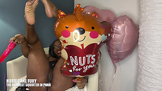 Extreme Squirting on Valentine's Day