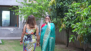 Tina Nandy Visited Friend Home for Fun.