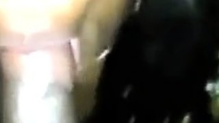 Black Homemade Cheating Slut Sucks Dick in Bathroom