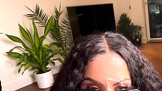 Brunette hardcore blowjob