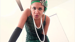 Calisa Bliss' Roaring '20s Giantess Domination 4K POV Shrinking Fantasy Awaits!