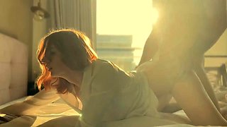 Busty Redhead Teens Big Natural Tits Jiggle in Morning Fuck