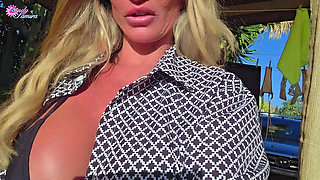 My Husband's Working and I'm Riding the Tourist From the Pool.