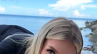 ScarlettKissesXO Beach Sex Tape