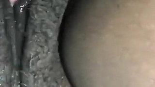 Close Fingering My Fat Black Wet Pussy