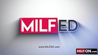 MILFON.com introduces: Helping Palm with naughty COUGAR Katie Morgan & Max Crams