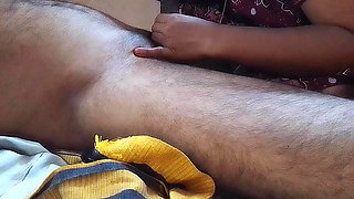 Housewife sucks her husband's cock and they both enjoy it