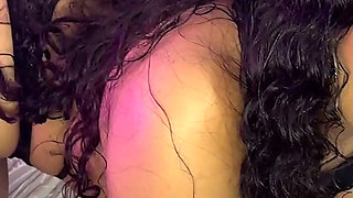 Brunette in Lingerie Gets Cumshot in Her Mouth and Ass