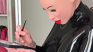Silicone Doll Transformation with Monica Mask