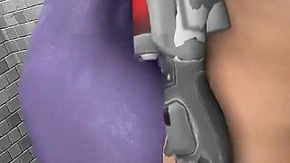 Widowmaker Had a Naked Assistant - Femdom Overwatch Fantasy