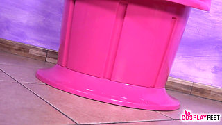 Irresistible Aradia as a Super Sexy, Crime-fighting Batgirl