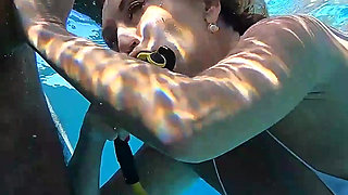 Underwater Anal Ass Lick Face Fuck Cum Eat