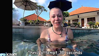 Breath Hold Training in Pool
