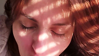 Morning with Abundant Ejaculation, Instead of Swallowing It She Spit Out