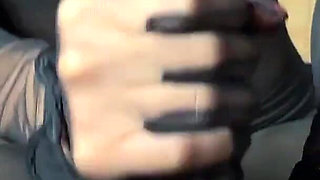 Full Nylon Bodysuit Handjob