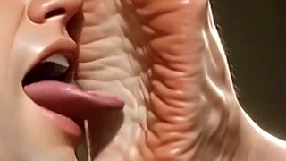 90yo Granny Uses Slave to Lick Her Wrinkled Feet - Extremely Horny