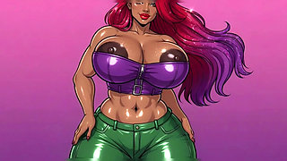 Seductive Indian Redhead Animation