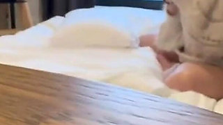 Cute Curvy Former Gymnast with Cheer Experience Shows Her Flexible Body in an Intense Private Session