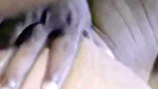 The Husband Is Not There and the Beautiful Lady Gets Anal Fucked by the Black Man