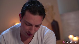 Spicy bosomy MILF smutty porn video