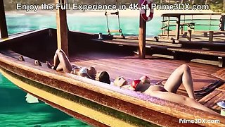 Take Me From Behind! Prime3DX Futanari Anal Animation