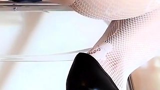 Cute curly brunette solo webcam masturbation