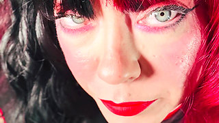 Miss Tina Snua Would Love To Smoke With You - Smoking A Cork cigarette With Match Light Up