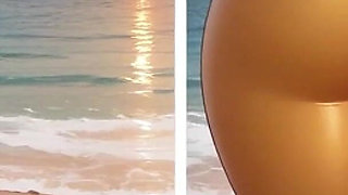 Horny Venezuelan MILF Fucked at Beach Retreat - Uncensored Hentai Ia