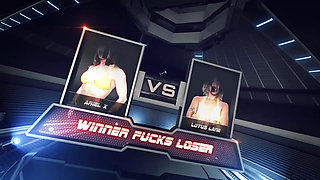 Ariel X Vs Lotus Lain Female Wrestling