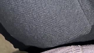 He Puts His Penis on Her Shoulder and She Grabs It.