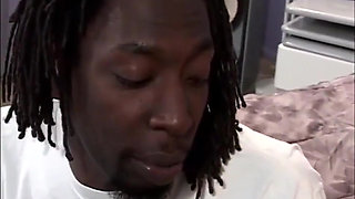 Sexy black hairy pussy fucking big black dick sucking