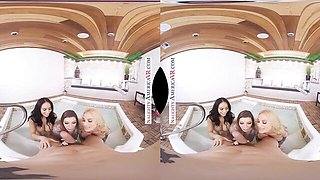 Naughty America featuring Sarah Jessie and Victoria June's 60fps clip