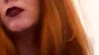 Great Big Boobs On Masturbating Redhead