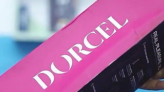 The Busty African Babe Tries a New Dildo