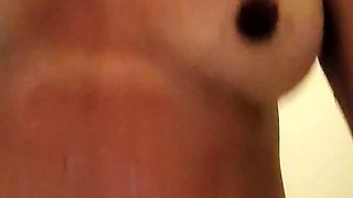 Big boobs milf masturbates with her dildo