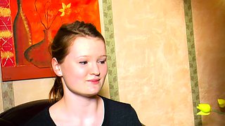 German stepsister fucks with stepbrother for pocket money