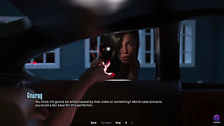 Step Sister Caught Pervy Step Brother Jerking off to Her Panty - 3D Hentai Animated Porn - Life in Santa County