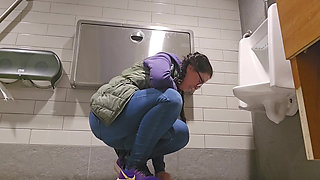 Nerdy Faery Pees Indoors and Outdoors